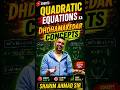 Quadratic Equations Class10 Shorts | Quadratic Equations Trick Part-5 #maths #cbse #class10 #ncert