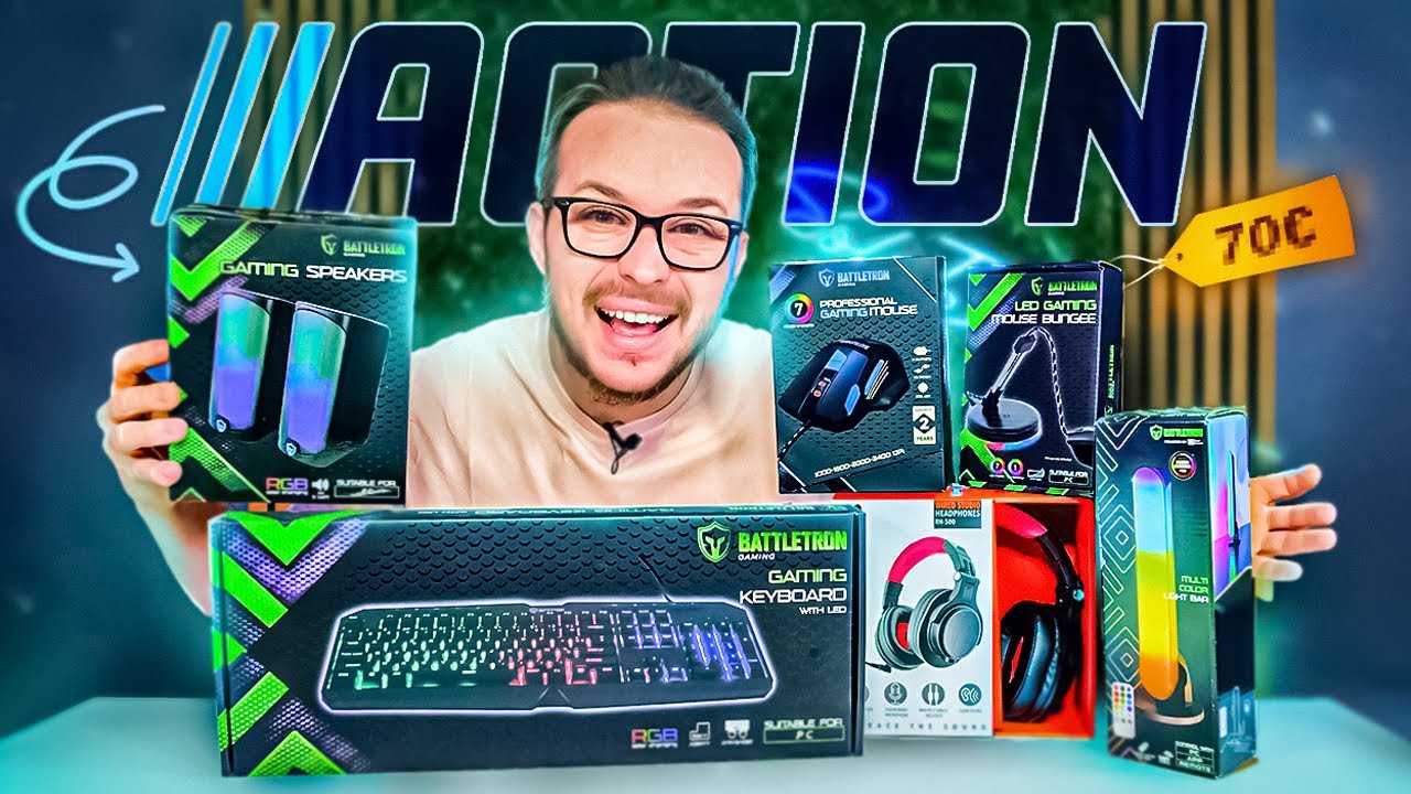 J'AI ACHETÉ UN SETUP GAMER CHEZ ACTION !
