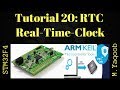 STM32F4 Discovery board - Keil 5 IDE with CubeMX: Tutorial 20 - Real Time Clock (RTC)