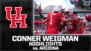 Conner Weigman Leads Houston to Victory with 3 TDs vs. Arizona | 2025 Big 12 Football