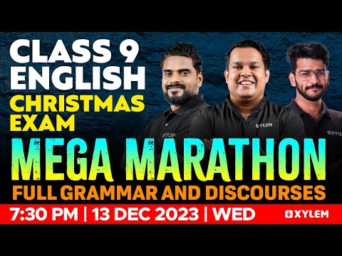 Class 9 Christmas Exam English 