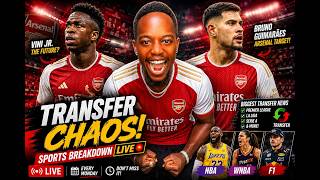 🚨 LIVE Sports Breakdown|Transfer news|NBA Blockbuster trades|WNBA DRAMA|F1 /UFC BREAKDOWN