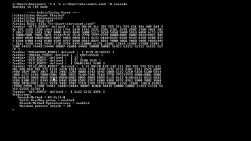Snort detecting port scan