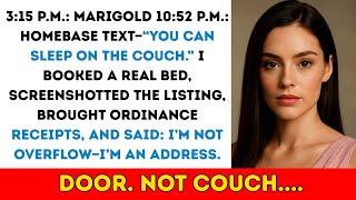 You Can Sleep on the Couch,” They Said—While My Room Was Rented on Airbnb