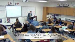 Mrs. Walls' 3rd Hour English Class Harlem Shake
