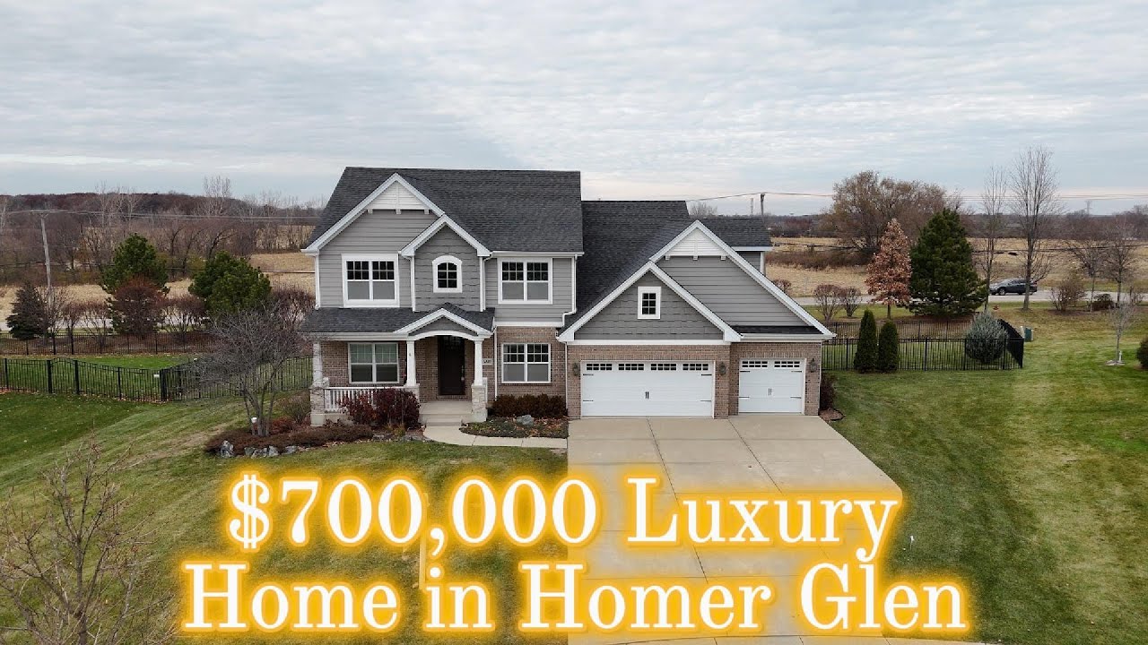This is what a brand new $700,000 home gets you in Homer Glen, Illinois