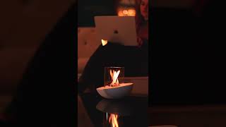 No Smoke. No Chimney. Just Real Fire Vibes 🔥 | Minimal Concrete Design