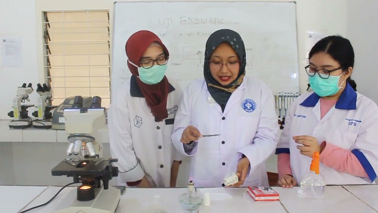 Uji Isolasi & Morfologi Jamur Tempe Menggunakan Mikroskop - Sekolah Vokasi Institut Pertanian Bogor