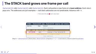 Recursion: The Call Stack in Memory — Data Structures in C