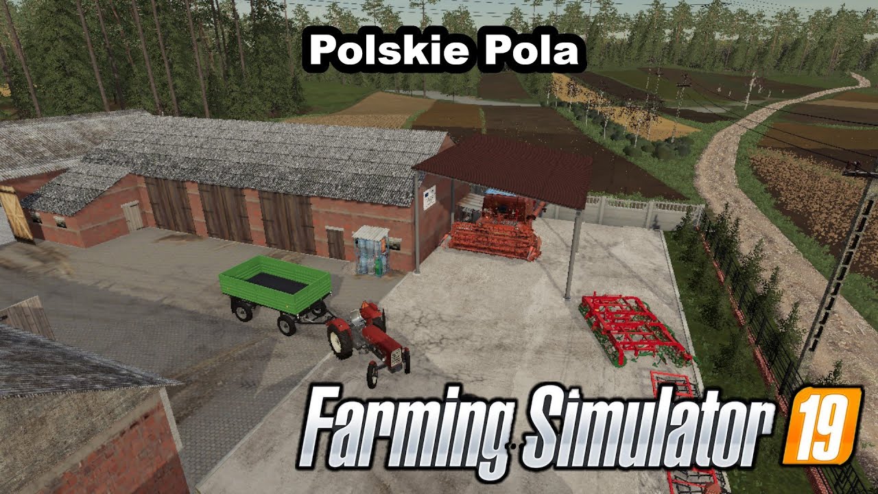 Farming Simulator 19 Polskie Pola 💲zakup Pól I Maszyn 💲 Youtube