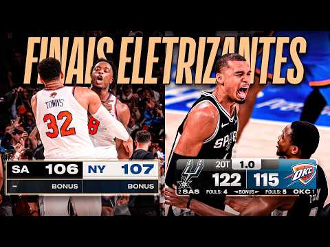 OS FINAIS MAIS ALUCINANTES DOS PLAYOFFS 2026 DA NBA 😱