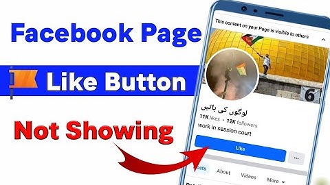 Facebook Page Par Like Button Kaise Lagaye||How To Add Like Button On Facebook Page