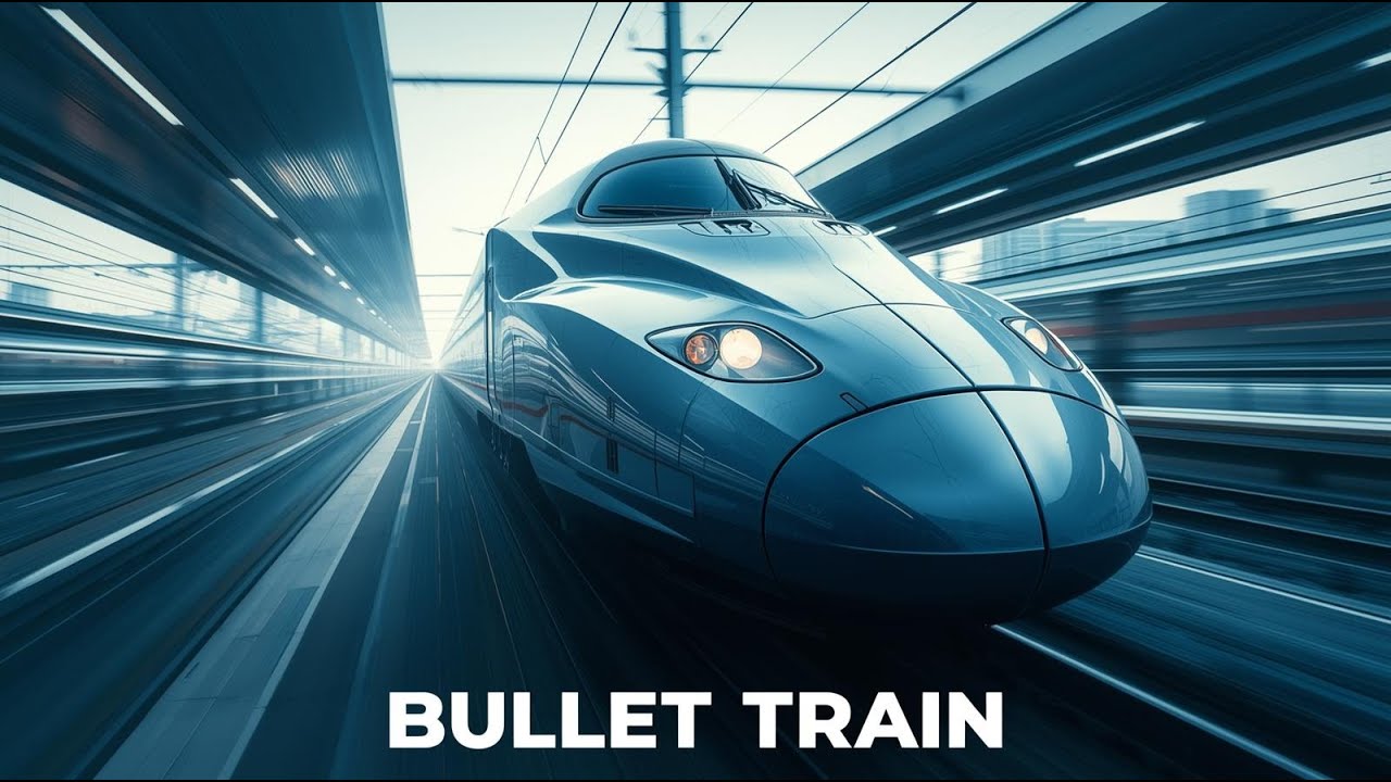Japan’s Legendary Bullet Train 🇯🇵 | A Journey Through Speed & Innovation on the Shinkansen