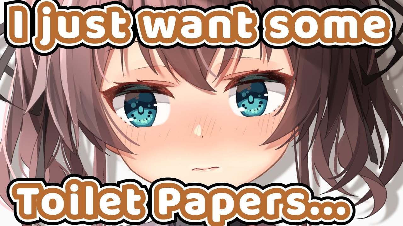 Matsuri Just Wants Some Toilet Papers【Hololive | Natsuiro Matsuri】