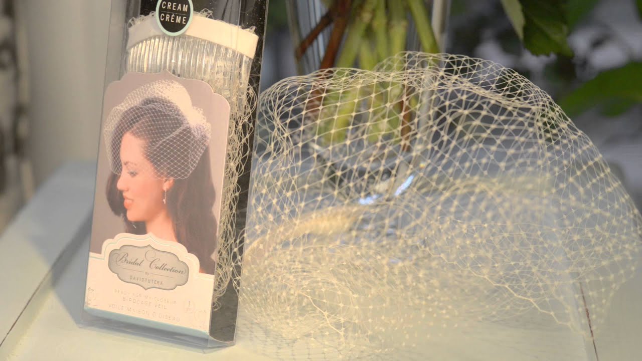 David Tutera Bridal Vintage Birdcage Veil YouTube