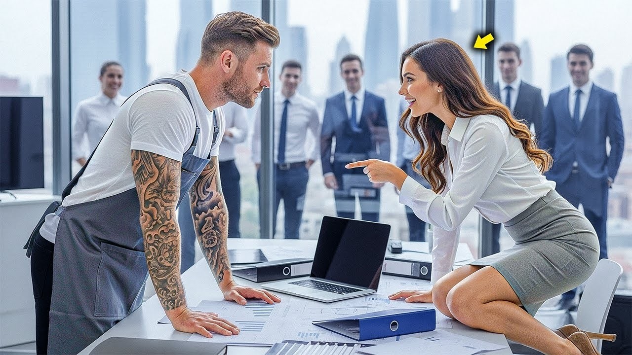 ME CASO CONTIGO SI LO RESUELVES  DIJO LA CEO    EL COCINERO LO HIZO EN 5 MINUTOS Y ELLA PALIDEC