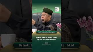 PANITIA QURBAN HARUS TAHU! INI HAK SHOHIBUL QURBAN | FAEDAH SINGKAT