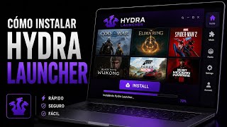 Cómo Instalar HydraLauncher (SteamRIP) | (Guía Hydra Launcher 2026) 🐼💜