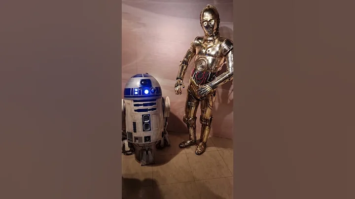 Starwars r2-d2 and c3po maddam tussauds london aug 2021 r2 is my favourite starwars character !