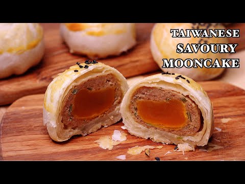 Video Bánh Trung Thu Ngàn Lớp Nhân Mặn - Savoury Mooncake... - YouTube