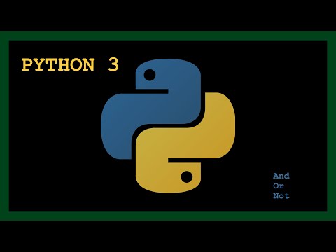 Python With Pycharm 5 - Logical Operator