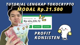 TUTORIAL TRADING TOKOCRYPTO MODAL 20 RIBU MENJADI 400 RIBU | TOKOCRYPTO PEMULA screenshot 5