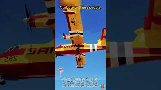 When Fire Meets the Sky: Firefighting Planes in Action ✈️🔥#FirefightingPlane#Firefighter