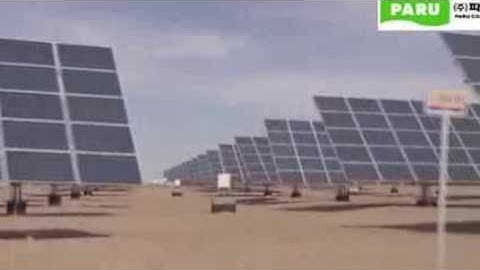 Solar tracking system of PARU Company