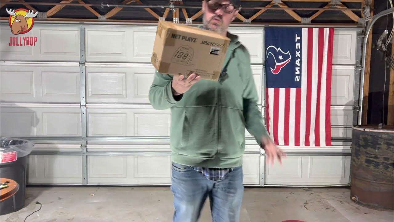 Disc Golf Training Aids Practice Net and Speed Radar. Walkthrough