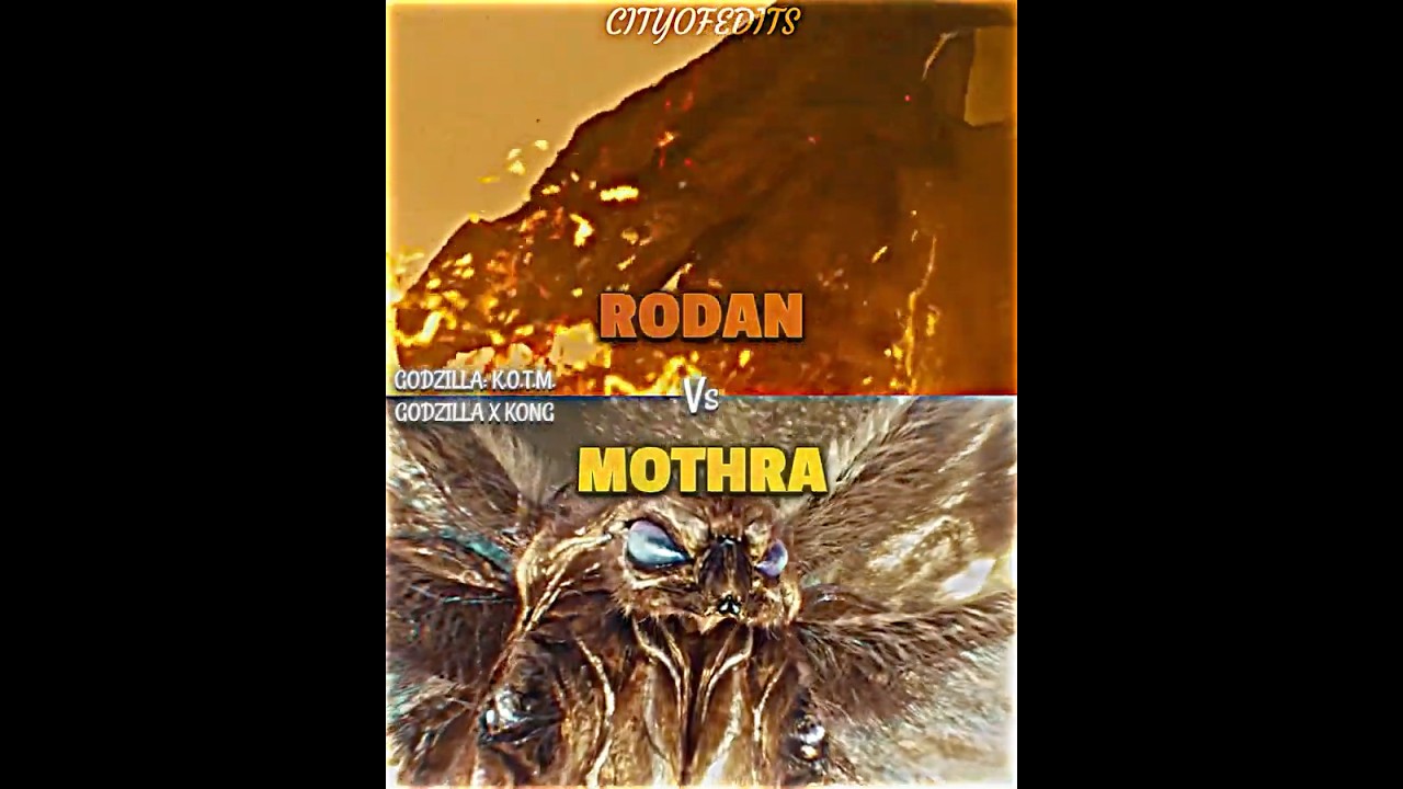 Mothra vs Rodan 