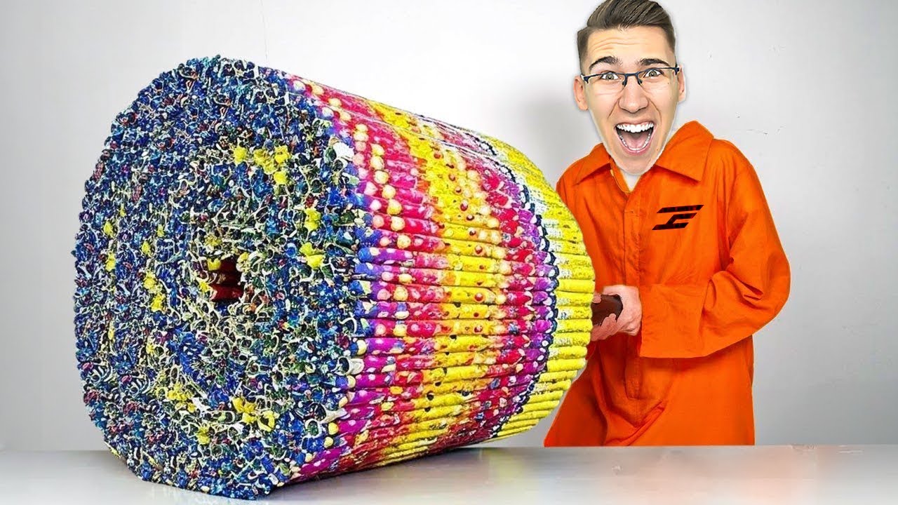 ZAPALIO SAM 1,000 VATROMETA ODJEDNOM!!