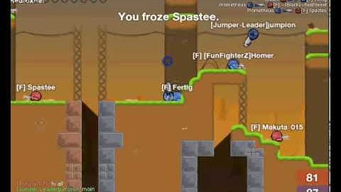 Teeworlds Freeze - Moment of Awesome