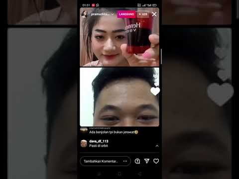 Live instagram Tata Pramudita Hot Hot POP