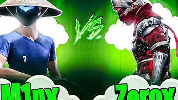 Zerox FF🇳🇵 Vs M1NX🇧🇩 | Cleanest Fight Ever🍷1vs1 series #04