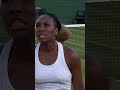 Venus Williams With a BRUTAL Backhand and Celebration 😤 #shorts
