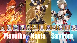 Stygian Onslaught Lv 5 Fearless | C0 Mavuika & C0 Navia & C0 Sandrone | 7.0 | Genshin Impact