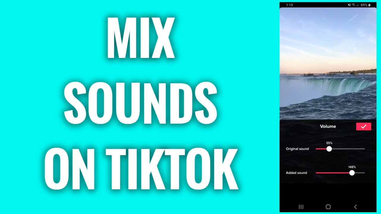 How To Mix Sounds On TikTok - YouTube