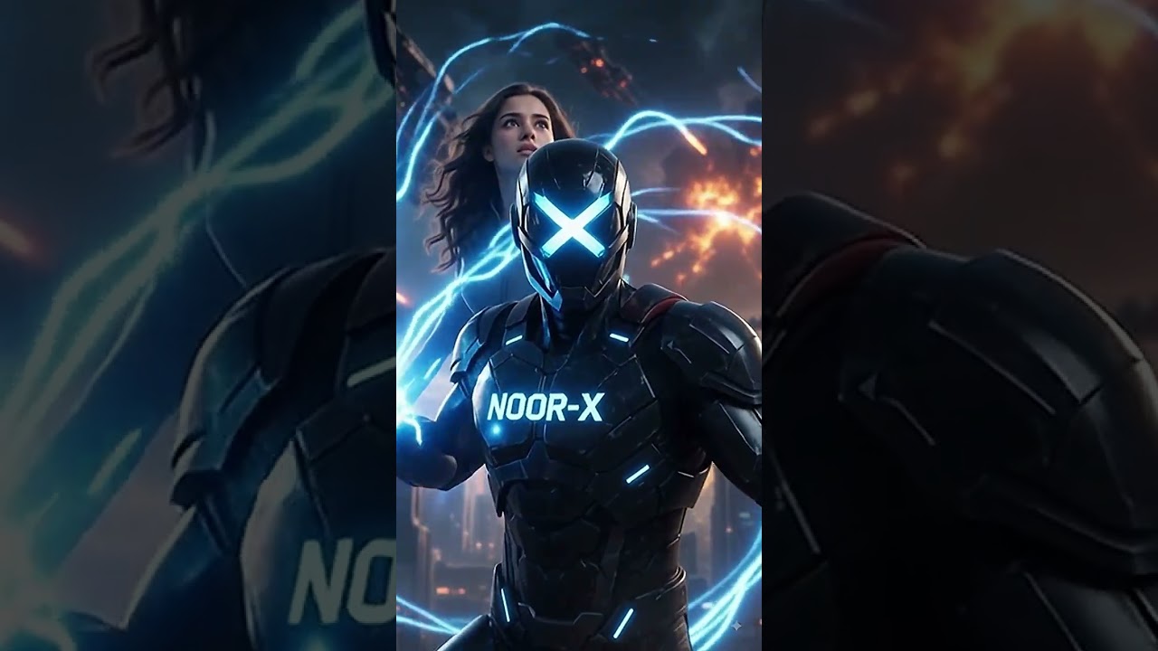 NOOR-X: The Rise of Shadow | Official Movie Trailer 🔥 #shorts #noorxmovie #movietrailer2026 poster