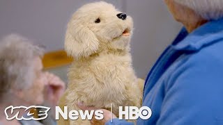 Robotic Pets Are Helping Dementia Patients (HBO)