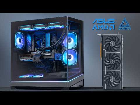 Best-Looking Gaming PC Build You Can Actually Afford | 9850X3D + RX9070XT + MONTECH SKY 3