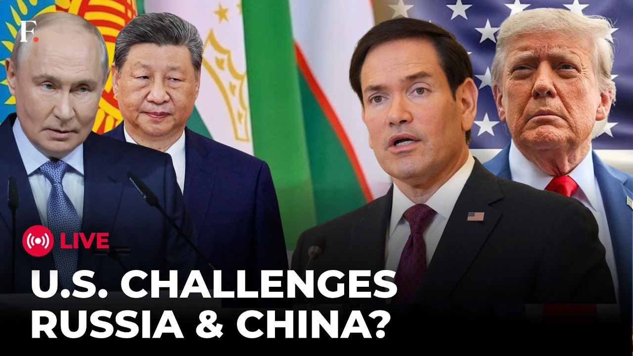 Marco Rubio LIVE: Washington Targets Russia & China’s Strategic Backyard In Central Asia | C5+1 thumbnail
