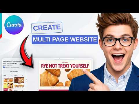 How to Create a Multi-Page Canva Website [2026] [Complete Guide]