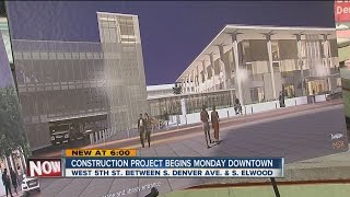 Downtown Construction Project Begins