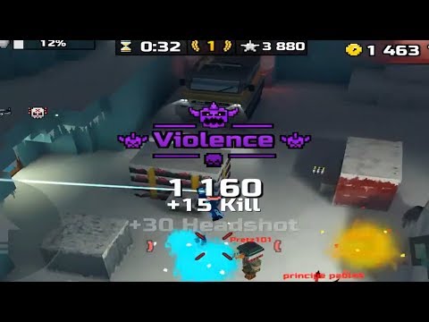 actually getting violence wow (Pixel Gun 3D)