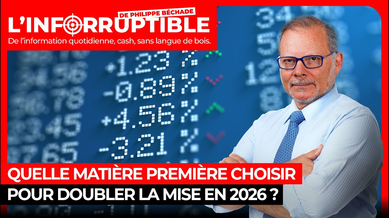 Quelle matière première choisir pour doubler la mise en 2026 ?