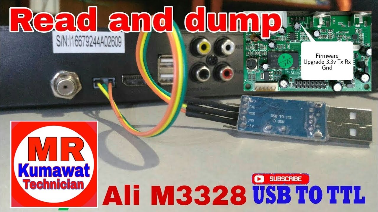 stb upgrade tool | dth card software - YouTube