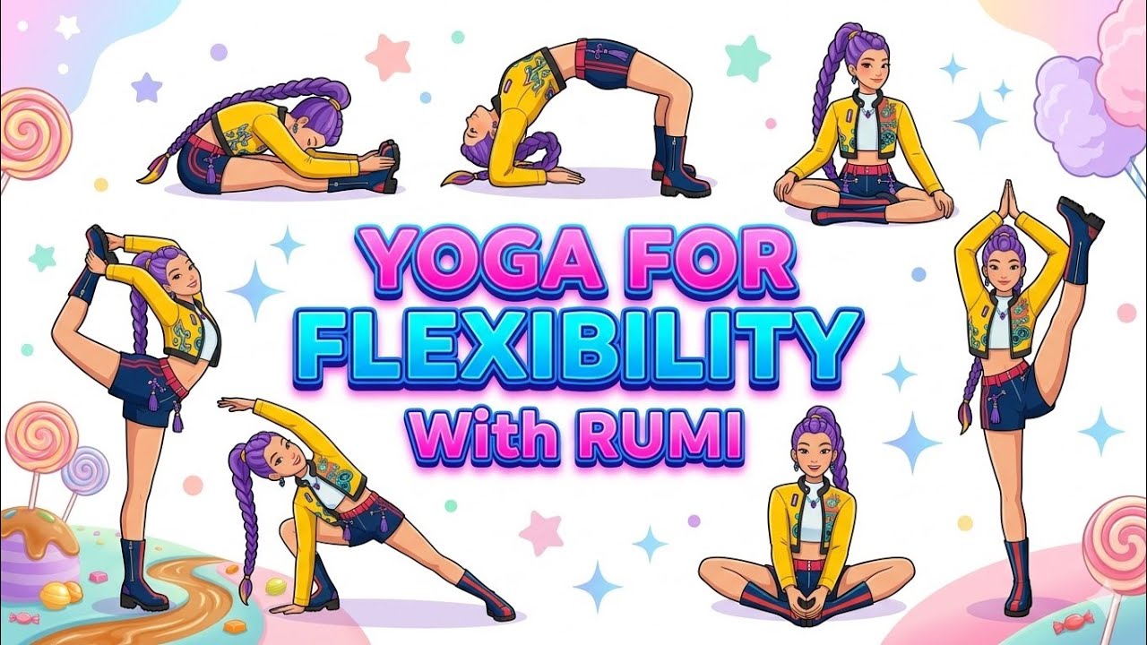 Super Fun Kids Yoga Workout ⚡ Boost Energy, Focus & Flexibility - YouTube