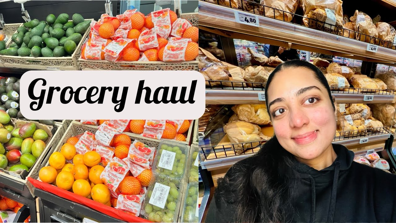 Grocery shopping in Milan + restock. මොනවද මම ගත්තෙ? 🛒