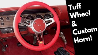 New Tuff Wheel and horn for the 70 Cuda!