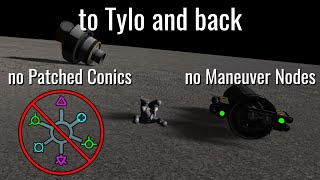to Tylo and Back without Patched Conics and Maneuver Nodes - KSP STOCK
